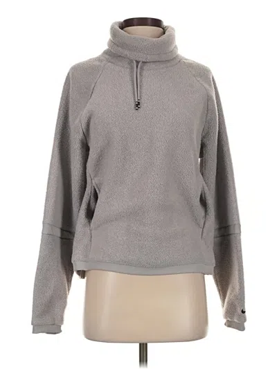 Pre-owned Nike Turtleneck Sweater In Gray