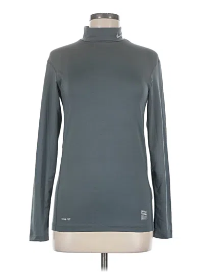 Pre-owned Nike Turtleneck Sweater In Gray
