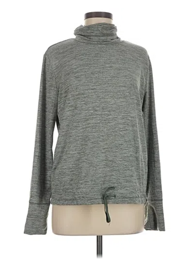 Pre-owned Nike Turtleneck Sweater In Gray