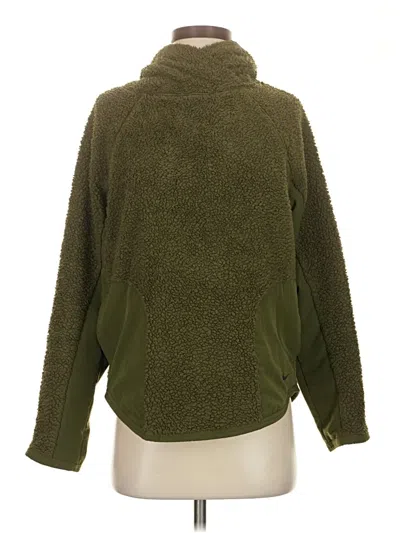 Pre-owned Nike Turtleneck Sweater In Green