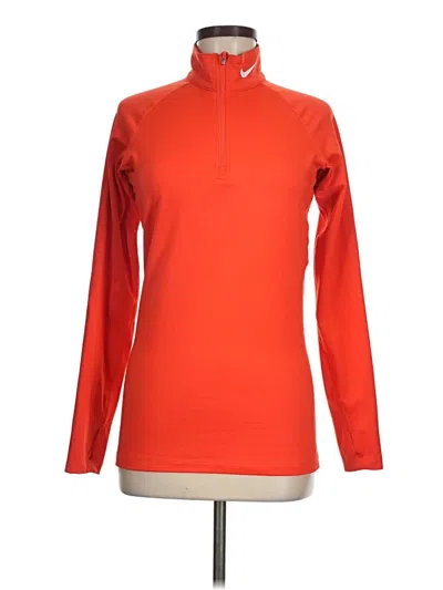 Pre-owned Nike Turtleneck Sweater In Orange