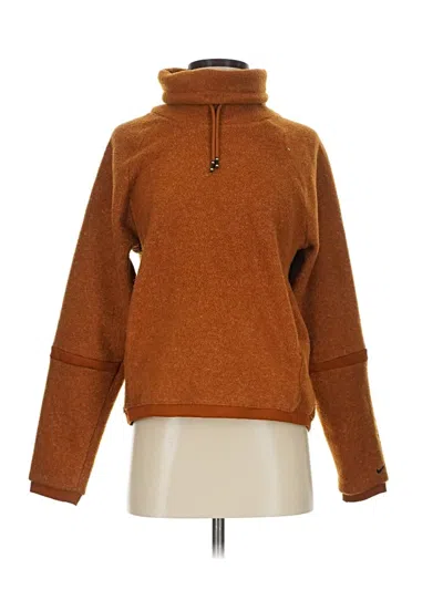 Pre-owned Nike Turtleneck Sweater In Orange
