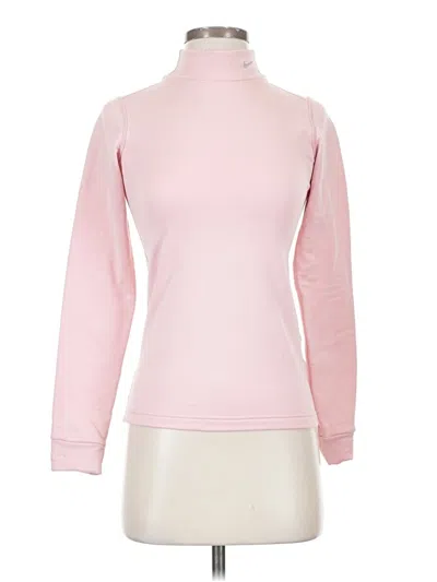 Pre-owned Nike Turtleneck Sweater In Pink