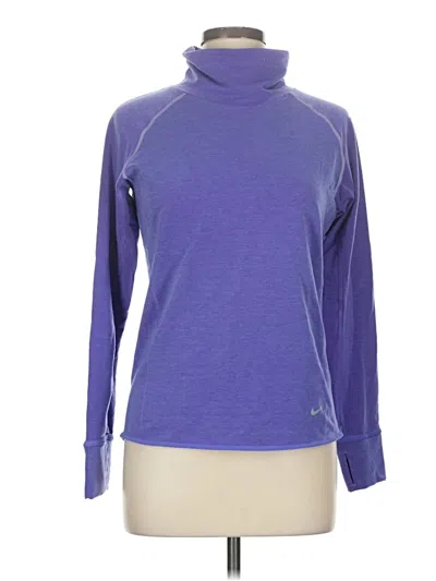 Pre-owned Nike Turtleneck Sweater In Purple