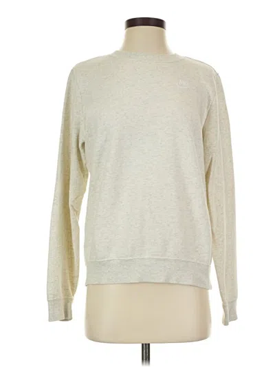 Pre-owned Nike Turtleneck Sweater In Silver