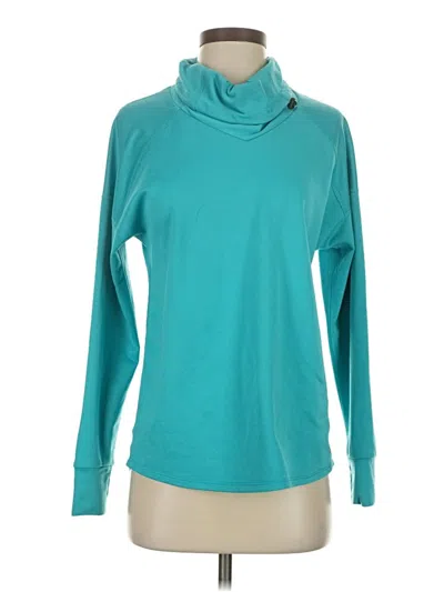 Pre-owned Nike Turtleneck Sweater In Teal