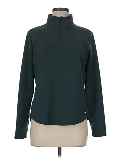 Pre-owned Nike Turtleneck Sweater In Teal