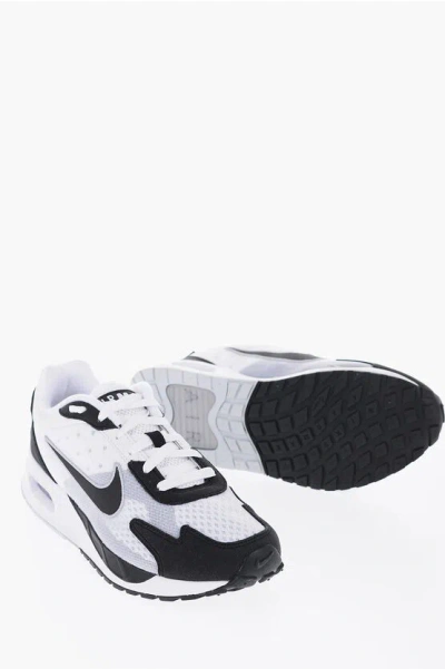 Nike Two-tone Air Max Solo Sneakers With Breathable Mesh Upper In White