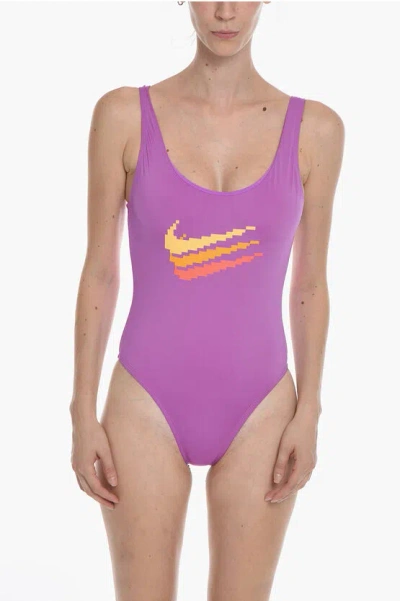 Nike U-back One Piece In Purple