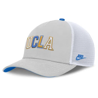 Nike Ucla Legacy Basketball Rise  Unisex College Trucker Adjustable Hat In Gray