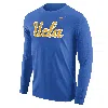 Nike Ucla  Men's College Long-sleeve T-shirt In Blue