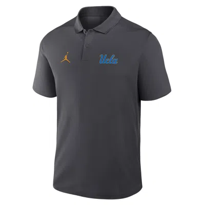 NIKE UCLA PRIMETIME VICTORY PRIMARY LOGO  MEN'S DRI-FIT COLLEGE POLO,1015905352