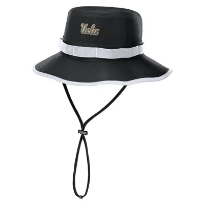 Nike Ucla Sideline Apex Gameday Boonie  Men's Dri-fit College Bucket Hat In White