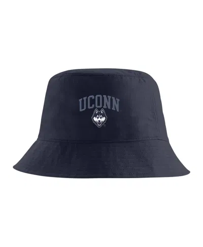 Nike Uconn Huskies Striped Bucket Hat In Blue
