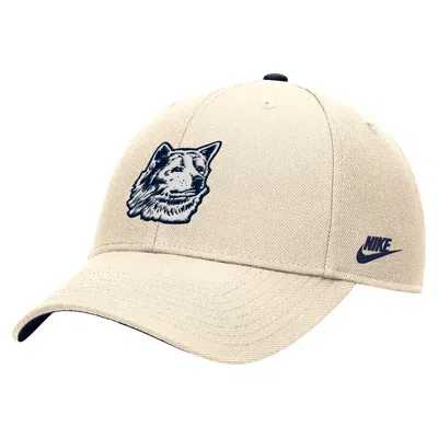 Nike Uconn Rise  Unisex College Adjustable Cap In Brown