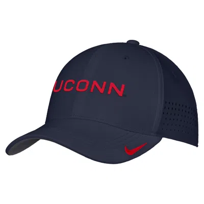 Nike Uconn Sideline  Unisex Dri-fit College Hat In Blue