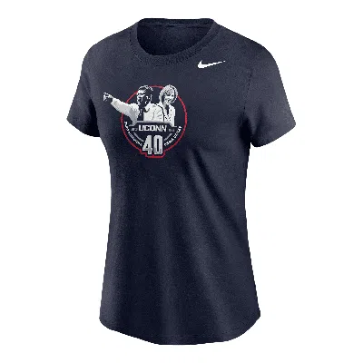 Nike Uconn  Women's College T-shirt In Blue