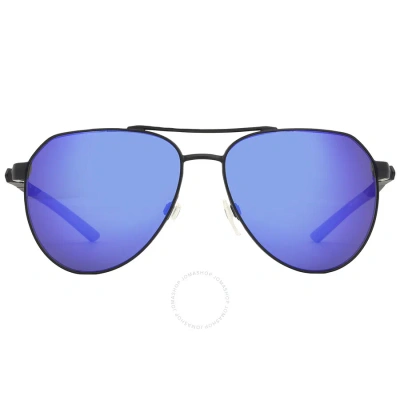 Nike Ultraviolet Pilot Unisex Sunglasses  Club Nine M Dq0 012 60 In Black / Grey / Violet
