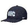 Nike Unc  Unisex College Snapback Hat In Blue