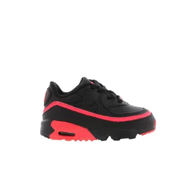 Pre-owned Nike Undefeated X Air Max 90 Td 'black Solar Red' | Infant Size 3