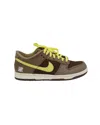 Nike Undefeated X Dunk Sp Trainers In 'canteen' Brown Leather In Green