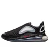 Nike Black Undercover Edition Air Max 720 Sneakers In Black