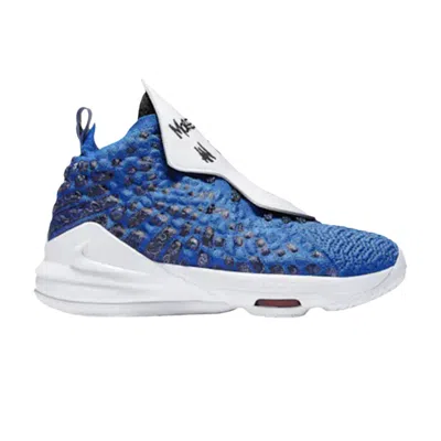 Pre-owned Nike Uninterrupted X Lebron 17 Gs 'more Than An Athlete' | Blue | Kid's Size 5.5
