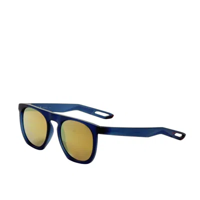 Nike Unisex 52 Mm Blue Sunglasses In Brown