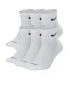 Nike Unisex 6-pk. Dri-fit Ankle Socks In White