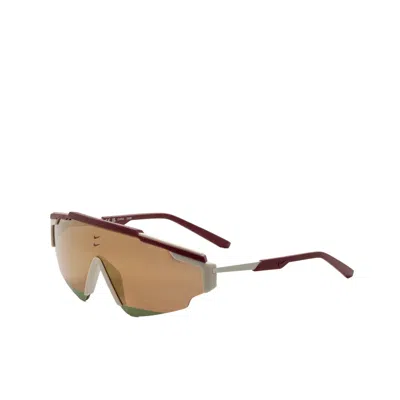 Nike Unisex 64 Mm Red Sunglasses In Yellow