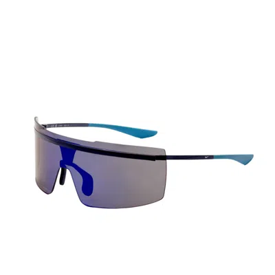 Nike Unisex 67 Mm Blue Sunglasses In Gray