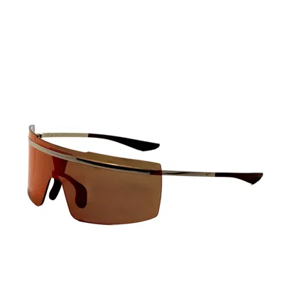 Nike Unisex 67 Mm Gold Sunglasses In Brown