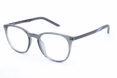 Nike Unisex 7257 Eyeglasses In Crystal Grey In Gray