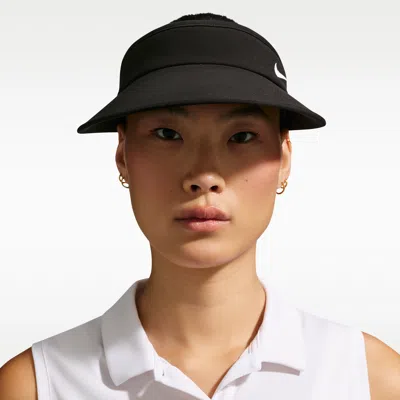 Nike Unisex Ace Dri-fit Golf Visor In Black