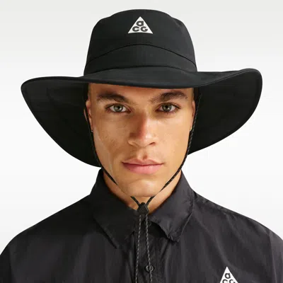 Nike Unisex  Acg Apex Bucket Hat In Black