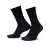 Nike Unisex  Acg Everyday Cushioned Crew Socks (1 Pair) In Black