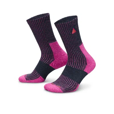 Nike Unisex  Acg Everyday Cushioned Crew Socks (1 Pair) In Blue