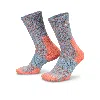 Nike Unisex  Acg Everyday Cushioned Crew Socks (1 Pair) In Blue