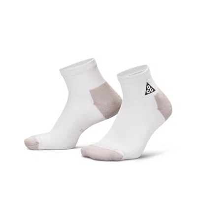 Nike Unisex  Acg Everyday Elevated Ankle Socks (1 Pair) In Gray