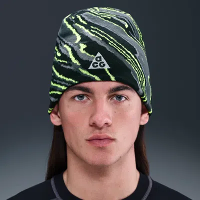 Nike Unisex  Acg Peak "big Bend" Beanie In Gray