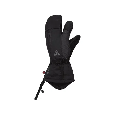 Nike Unisex  Acg Therma-fit Adv Gore-tex Split Mittens In Black