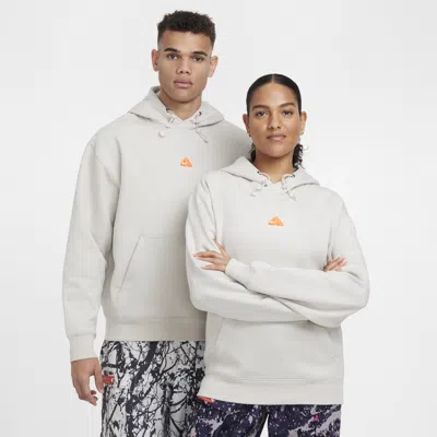 Nike Unisex  Acg Therma-fit Fleece Pullover Hoodie In Brown