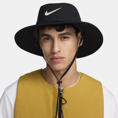 Nike Unisex Apex Dri-fit Bucket Hat In Black