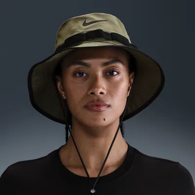 Nike Unisex Apex Dri-fit Bucket Hat In Green
