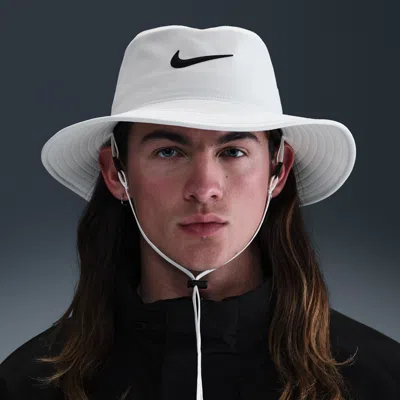 Nike Unisex Apex Dri-fit Bucket Hat In White