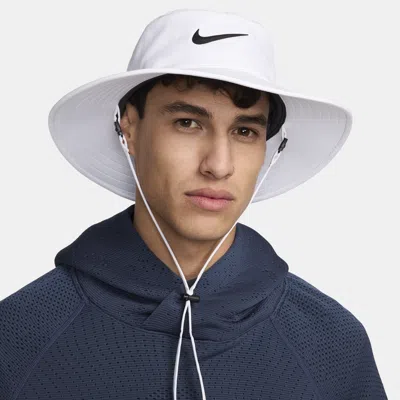 Nike Unisex Apex Dri-fit Bucket Hat In White