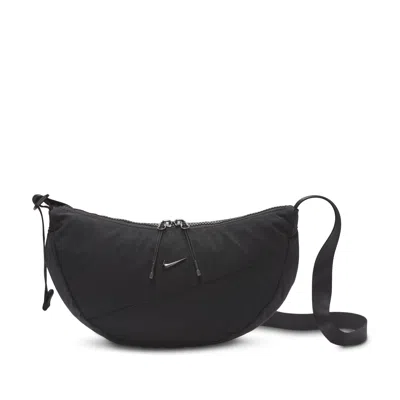 Nike Unisex Aura Crescent Crossbody Bag (4l) In Black