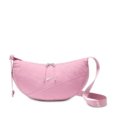 Nike Unisex Aura Crescent Crossbody Bag (4l) In Pink