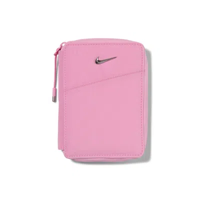 Nike Unisex Aura Travel Wallet In Pink