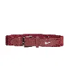 Nike Unisex Baseball Belt In Red